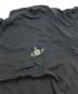 中古・古着 Vivienne Westwood man (ヴィヴィアン ウェストウッド マン) オーブ刺繍Vネックカットソー ブラック サイズ:44：2500円