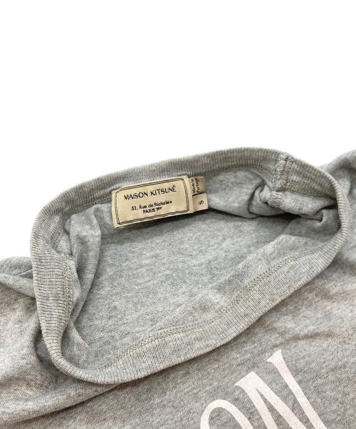 maison kitsune（メゾンキツネ）maison kitsune (メゾンキツネ) PALAIS ROYAL TEE グレー サイズ:Sの古着・服飾アイテム