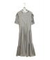 MURRAL（ミューラル）の古着「Leaf vein jersey dress」｜グレー