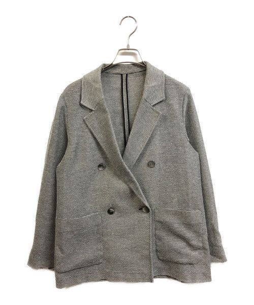 FRAY ID（フレイ アイディー）FRAY ID (フレイ アイディー) カラミテーラードジャケット ブラック サイズ:1の古着・服飾アイテム