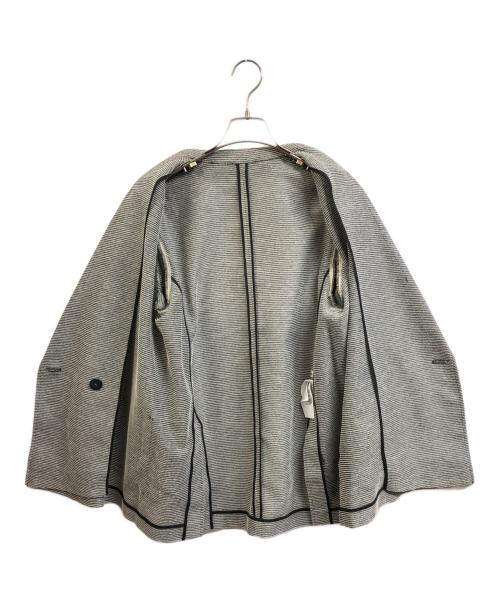 FRAY ID（フレイ アイディー）FRAY ID (フレイ アイディー) カラミテーラードジャケット ブラック サイズ:1の古着・服飾アイテム