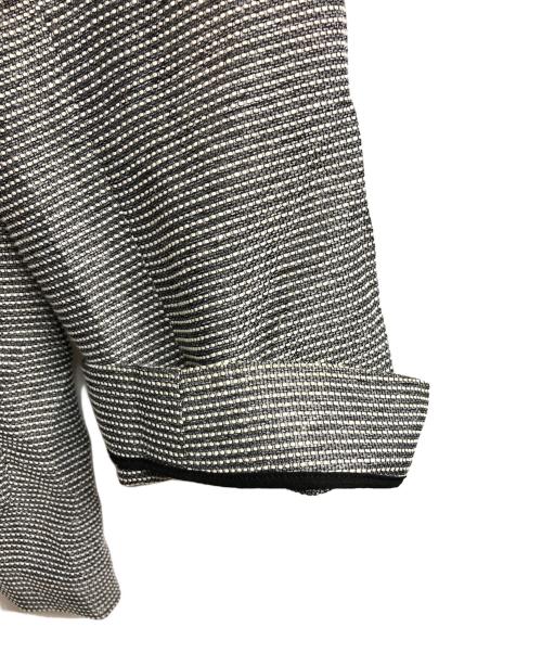 FRAY ID（フレイ アイディー）FRAY ID (フレイ アイディー) カラミテーラードジャケット ブラック サイズ:1の古着・服飾アイテム