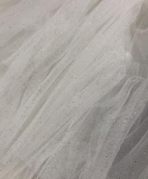 FRAY ID（フレイ アイディー）FRAY ID (フレイ アイディー) チュールレイヤーティアードドレス ホワイト サイズ:1の古着・服飾アイテム