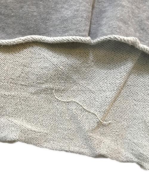 UNDERCOVER（アンダーカバー）UNDERCOVER (アンダーカバー) 変形スウェット　UC1C1815 グレー サイズ:2の古着・服飾アイテム