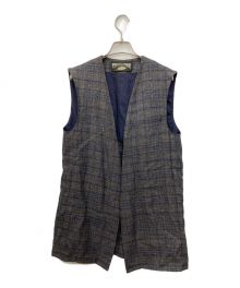 PHOTOCOPIEU（フォトコピュー）の古着「LONG GILET」｜ネイビー