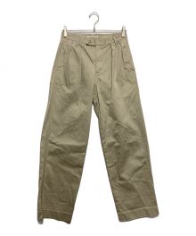 J.B. ATTIRE×IENA（ジェービーアタイア×イエナ）の古着「Paris trouser　パリ トラウザー」｜ベージュ