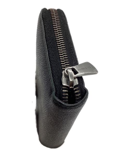 DOLCE & GABBANA（ドルチェ＆ガッバーナ）DOLCE & GABBANA (ドルチェ＆ガッバーナ) ラウンドファスナー長財布 ブラックの古着・服飾アイテム