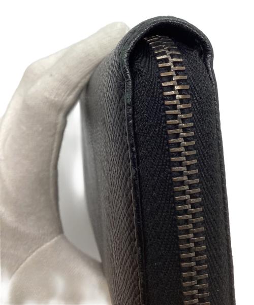 DOLCE & GABBANA（ドルチェ＆ガッバーナ）DOLCE & GABBANA (ドルチェ＆ガッバーナ) ラウンドファスナー長財布 ブラックの古着・服飾アイテム