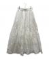 SACRA（サクラ）の古着「RAMIE LAWN SKIRT」｜ホワイト