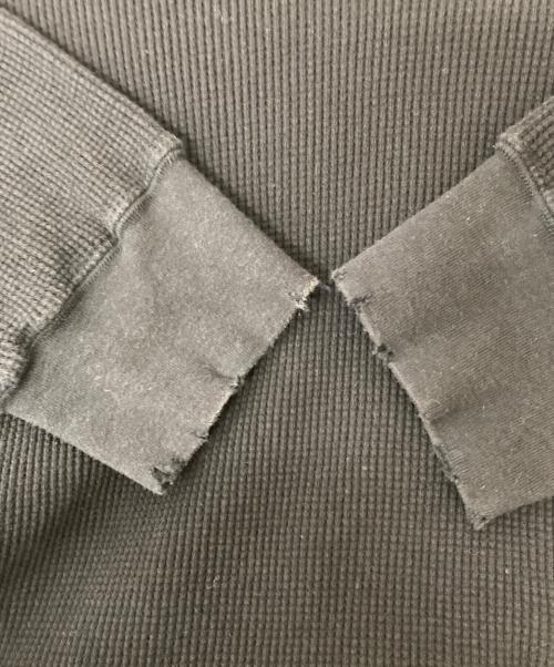 DISCOVERED（ディスカバード）DISCOVERED (ディスカバード) DAMAGE WAFFLE CUTSEWN DC-SS22-CU-04 ブラック サイズ:2の古着・服飾アイテム