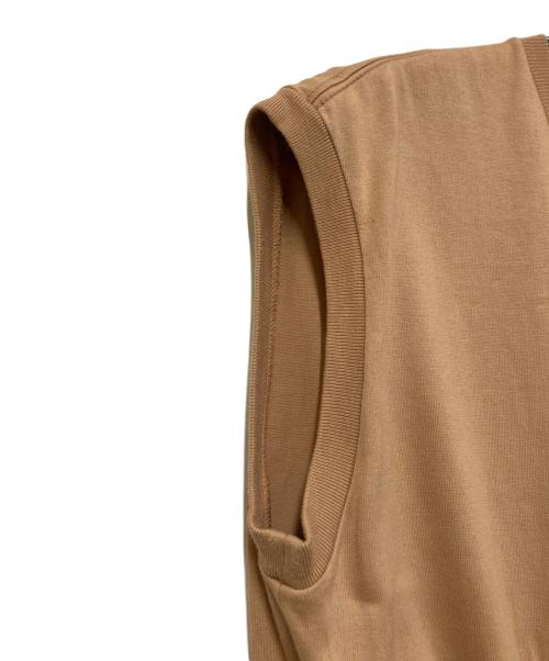 AURALEE（オーラリー）AURALEE (オーラリー) Ron Herman (ロンハーマン) LUSTER PLAITING SLEEVELES LONG ONE-PIECE ベージュ サイズ:1の古着・服飾アイテム