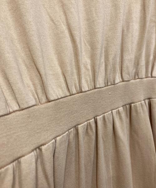 AURALEE（オーラリー）AURALEE (オーラリー) Ron Herman (ロンハーマン) LUSTER PLAITING SLEEVELES LONG ONE-PIECE ベージュ サイズ:1の古着・服飾アイテム