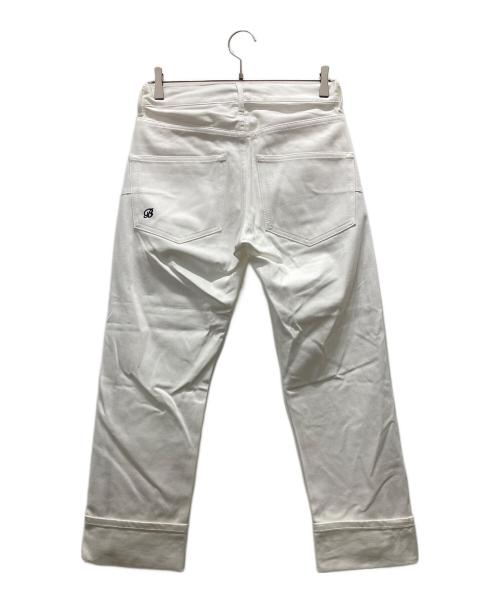 MADISON BLUE（マディソンブルー）MADISON BLUE (マディソンブルー) SERUBITCHI JQ STRAIGHT DENIM ホワイト サイズ:Sの古着・服飾アイテム