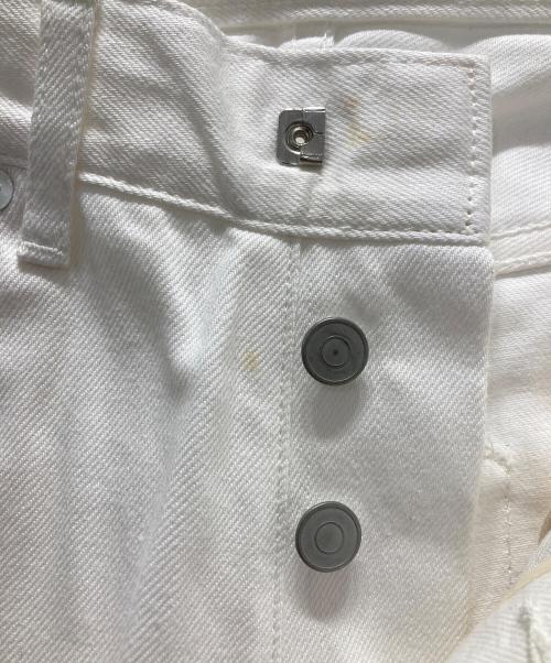 MADISON BLUE（マディソンブルー）MADISON BLUE (マディソンブルー) SERUBITCHI JQ STRAIGHT DENIM ホワイト サイズ:Sの古着・服飾アイテム