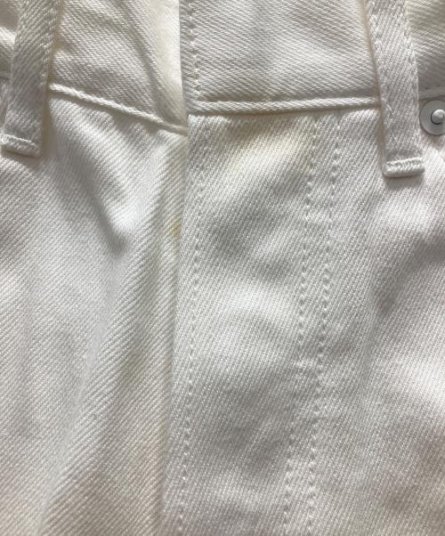 MADISON BLUE（マディソンブルー）MADISON BLUE (マディソンブルー) SERUBITCHI JQ STRAIGHT DENIM ホワイト サイズ:Sの古着・服飾アイテム