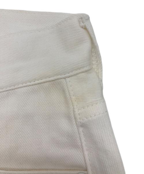 MADISON BLUE（マディソンブルー）MADISON BLUE (マディソンブルー) SERUBITCHI JQ STRAIGHT DENIM ホワイト サイズ:Sの古着・服飾アイテム