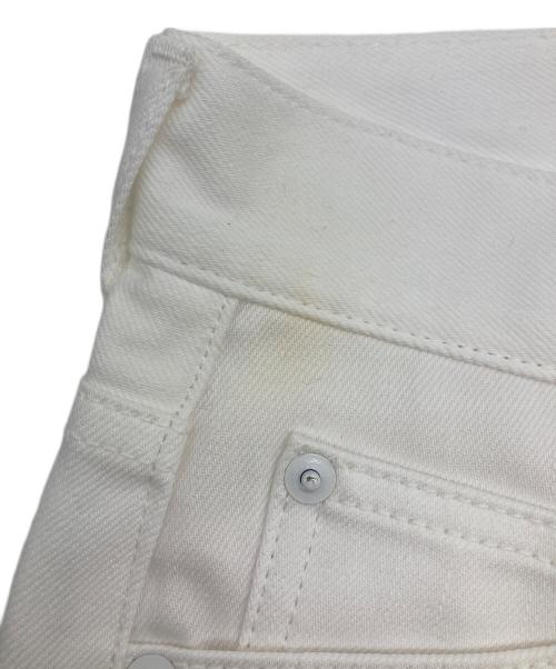 MADISON BLUE（マディソンブルー）MADISON BLUE (マディソンブルー) SERUBITCHI JQ STRAIGHT DENIM ホワイト サイズ:Sの古着・服飾アイテム