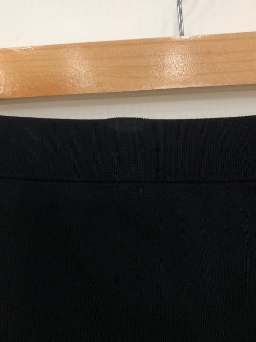 UNITED ARROWS（ユナイテッドアローズ）UNITED ARROWS (ユナイテッドアローズ) シアーニットコンビスカート ブラック サイズ:-の古着・服飾アイテム
