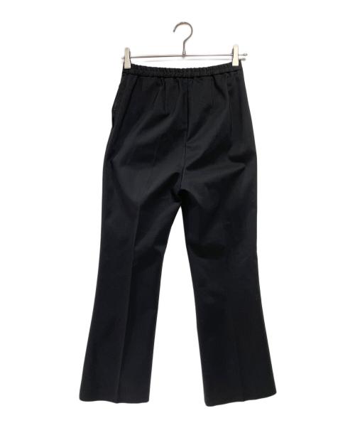 LE PHIL（ル フィル）LE PHIL (ル フィル) ダブルクロスストレッチフレアパンツ ブラック サイズ:1の古着・服飾アイテム