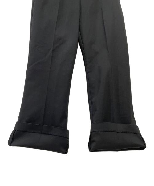 LE PHIL（ル フィル）LE PHIL (ル フィル) ダブルクロスストレッチフレアパンツ ブラック サイズ:1の古着・服飾アイテム