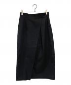 ADOREアドーア）の古着「ドライブッチャースカート」｜ブラック