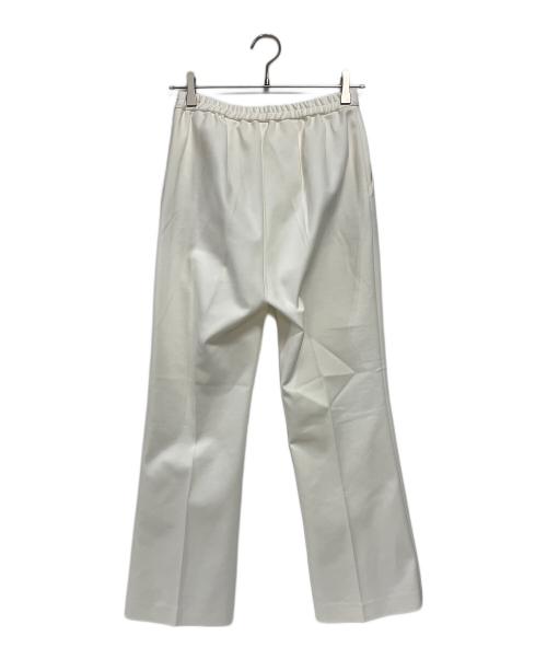 LE PHIL（ル フィル）LE PHIL (ル フィル) ダブルクロスストレッチフレアパンツ アイボリー サイズ:1の古着・服飾アイテム