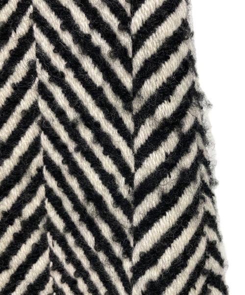 ADORE（アドーア）ADORE (アドーア) ビックヘリンボーンスカート ブラック サイズ:36の古着・服飾アイテム