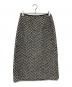 ADORE（アドーア）の古着「ビックヘリンボーンスカート」｜ブラック