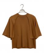 ADOREアドーア）の古着「ケープニット」｜ブラウン