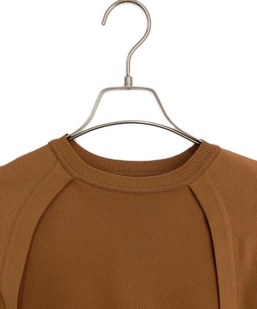 ADORE（アドーア）ADORE (アドーア) ケープニット ブラウン サイズ:38の古着・服飾アイテム