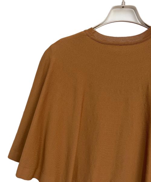 ADORE（アドーア）ADORE (アドーア) ケープニット ブラウン サイズ:38の古着・服飾アイテム