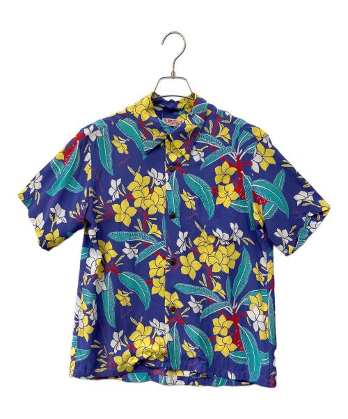 Sun Surf（サンサーフ）Sun Surf (サンサーフ) アロハシャツ ブルー サイズ:Sの古着・服飾アイテム