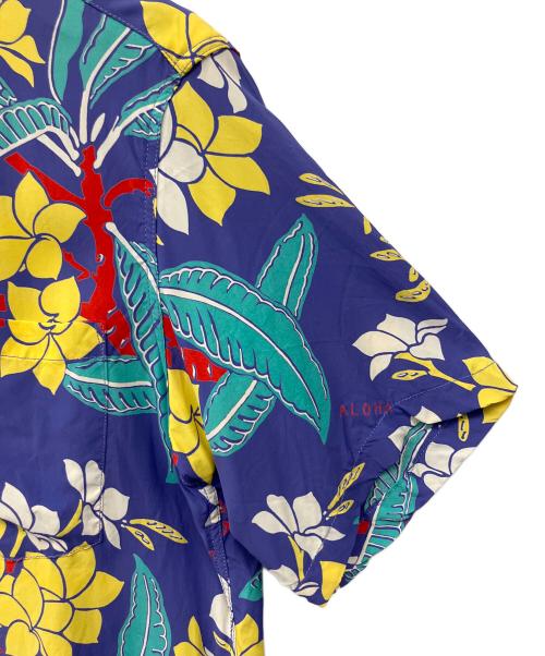 Sun Surf（サンサーフ）Sun Surf (サンサーフ) アロハシャツ ブルー サイズ:Sの古着・服飾アイテム