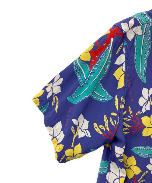 Sun Surf（サンサーフ）Sun Surf (サンサーフ) アロハシャツ ブルー サイズ:Sの古着・服飾アイテム