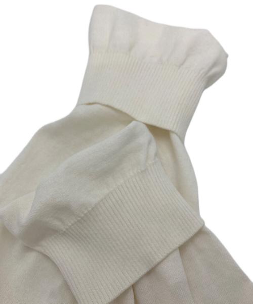 ATON（エイトン）ATON (エイトン) FRESCA KNIT オーバーサイズカーディガン ホワイト サイズ:SIZE 04の古着・服飾アイテム