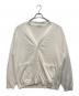ATON（エイトン）の古着「FRESCA KNIT オーバーサイズカーディガン」｜ホワイト