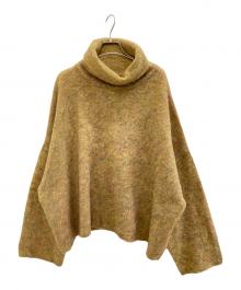 RIM.ARK（リムアーク）の古着「Shaggy over knit」｜ブラウン