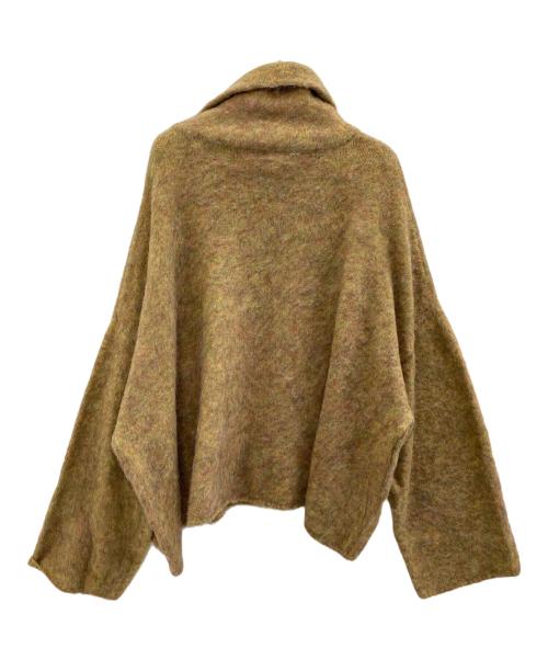 RIM.ARK（リムアーク）RIM.ARK (リムアーク) Shaggy over knit ブラウン サイズ:FREEの古着・服飾アイテム