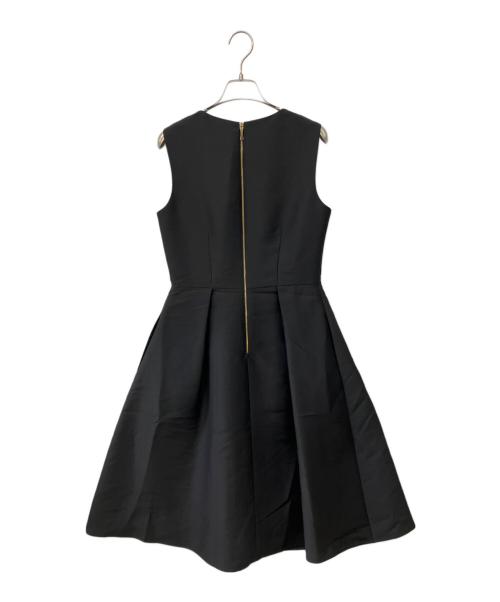 Kate Spade（ケイトスペード）Kate Spade (ケイトスペード) ラインストーンリボン付ワンピース ブラック サイズ:4の古着・服飾アイテム