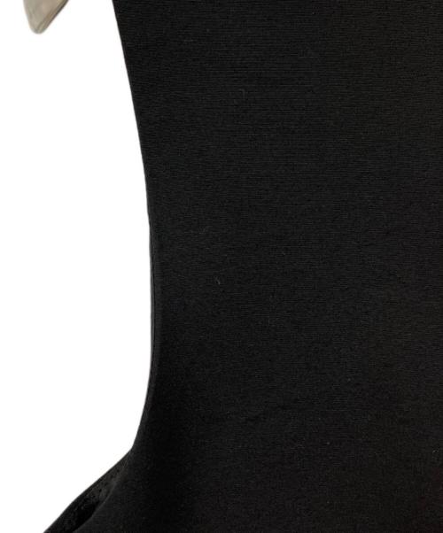 Kate Spade（ケイトスペード）Kate Spade (ケイトスペード) ラインストーンリボン付ワンピース ブラック サイズ:4の古着・服飾アイテム