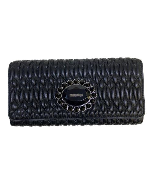 MIU MIU（ミュウミュウ）MIU MIU (ミュウミュウ) 長財布の古着・服飾アイテム