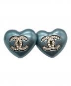 CHANELシャネル）の古着「ココマーク&ハートピアス」