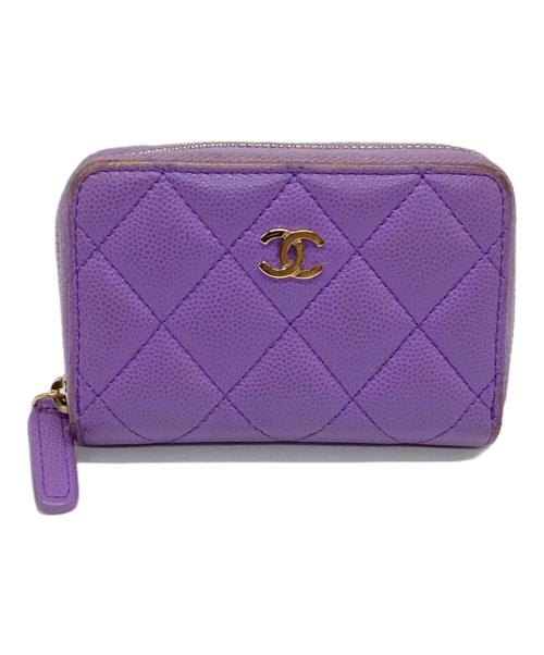CHANEL（シャネル）CHANEL (シャネル) コインケース ライラックの古着・服飾アイテム