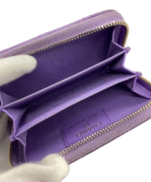 CHANEL（シャネル）CHANEL (シャネル) コインケース ライラックの古着・服飾アイテム