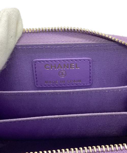 CHANEL（シャネル）CHANEL (シャネル) コインケース ライラックの古着・服飾アイテム