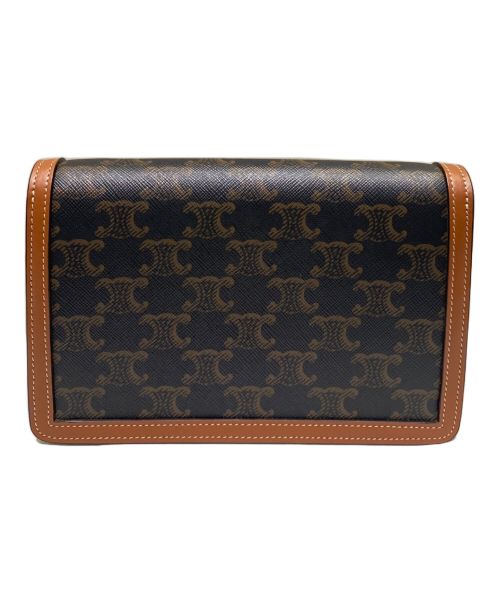 CELINE（セリーヌ）CELINE (セリーヌ) チェーンウォレット マーゴ タンの古着・服飾アイテム