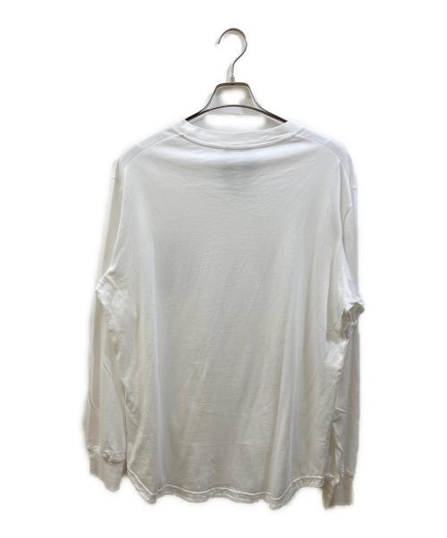 N°21（ヌメロヴェントゥーノ）N°21 (ヌメロヴェントゥーロ) ロングスリーブTシャツ ホワイト サイズ:Mの古着・服飾アイテム