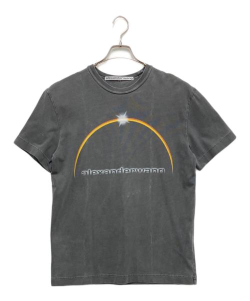 ALEXANDER WANG（アレキサンダー・ワン）ALEXANDER WANG (アレキサンダー・ワン) BACKLIT LOGO PRINT ブラック サイズ:XSの古着・服飾アイテム