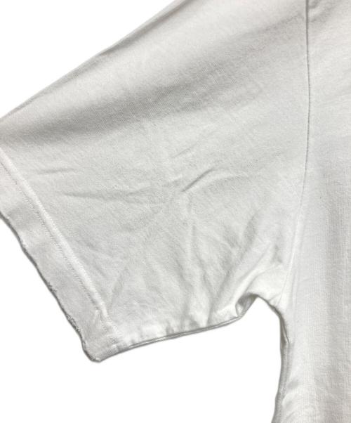 BALENCIAGA（バレンシアガ）BALENCIAGA (バレンシアガ) Logo Crewneck Shortsleeve T Shirt/ロゴクルーネックショートスリーブTシャツ ホワイト サイズ:Mの古着・服飾アイテム