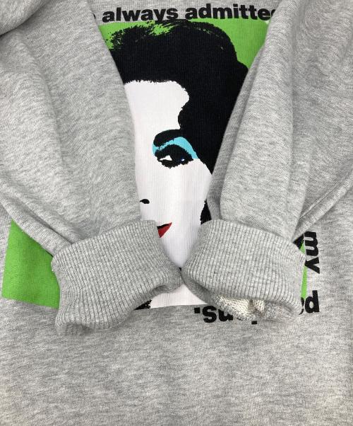 COMME des GARCONS SHIRT（コムデギャルソンシャツ）COMME des GARCONS SHIRT (コムデギャルソンシャツ) クルーネックスウェット グレー サイズ:Lの古着・服飾アイテム